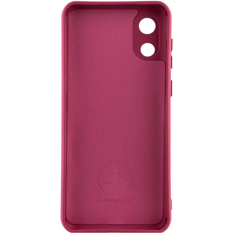 Фото Чехол Silicone Cover Lakshmi Full Camera (A) для Samsung Galaxy A03 Core (Бордовый / Marsala) на vchehle.ua