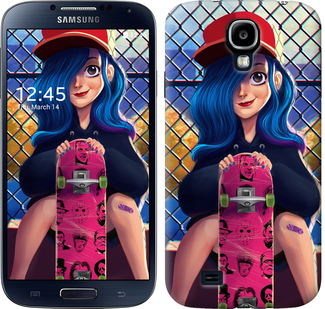 

Чохол Прикольна дівчинка зі скейтбордом на Samsung Galaxy S4 i9500 618074
