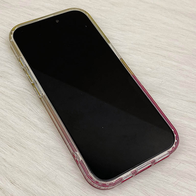 Фото Чохол TPU Shiny Mountain (MagFit) на Apple iPhone 14 Pro Max (6.7") (Yellow / Pink) в маназині vchehle.ua