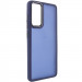 Чехол TPU+PC Lyon Frosted для Samsung Galaxy S23 FE (Navy Blue)