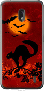 

Чехол Чёрная кошка под луной для Nokia 2.2 1422616