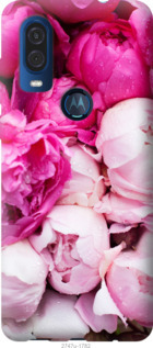 Чехол Розовые пионы для Motorola One Vision
