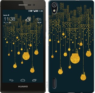 

Чохол Ілюстрація нічного міста на Huawei Ascend P7 592434