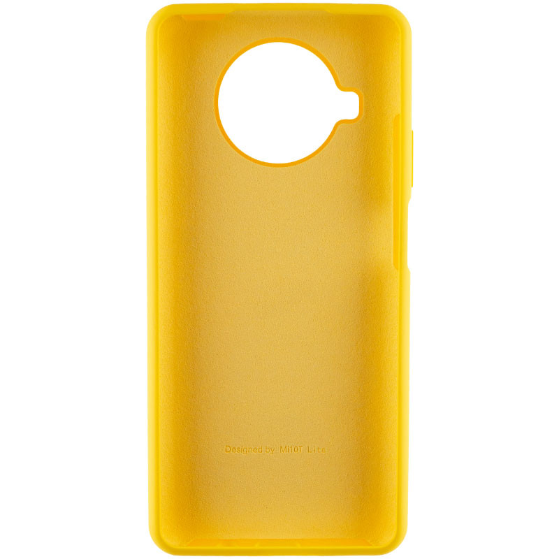 Фото Чехол Silicone Cover Full Protective (AA) для Xiaomi Mi 10T Lite / Redmi Note 9 Pro 5G (Желтый / Yellow) на vchehle.ua