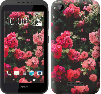 

Чохол Кущ з трояндами на HTC Desire 320 639184