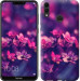 Чехол Пурпурные цветы для Huawei Y7 2019