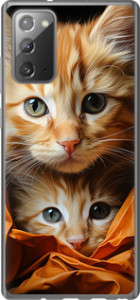 Чехол Котики 2 для Samsung Galaxy Note 20