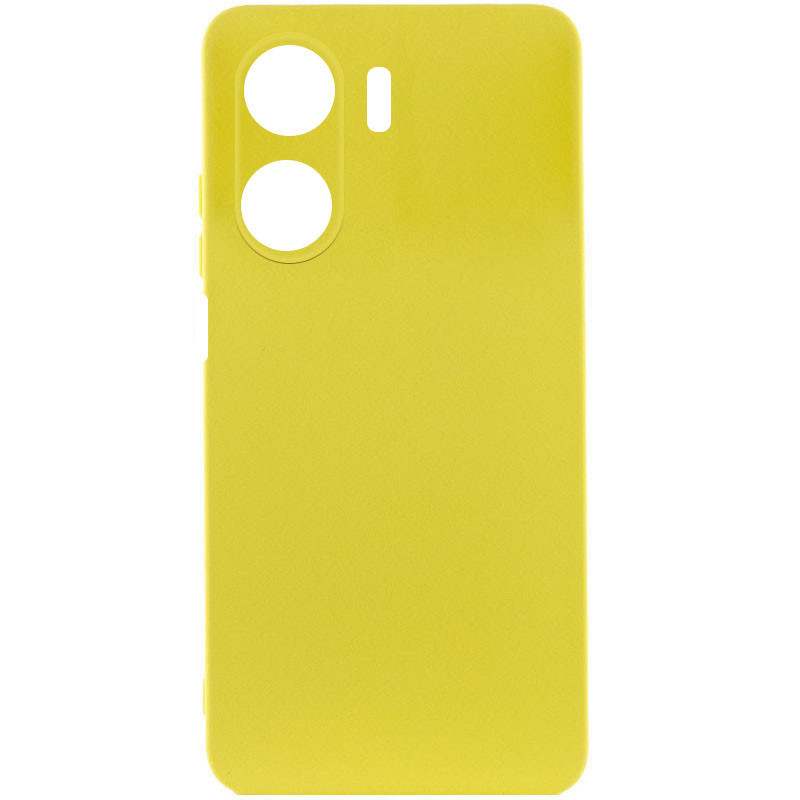 Чохол Silicone Cover Lakshmi Full Camera (A) на Xiaomi Redmi 13C / Poco C65 (Жовтий / Flash)