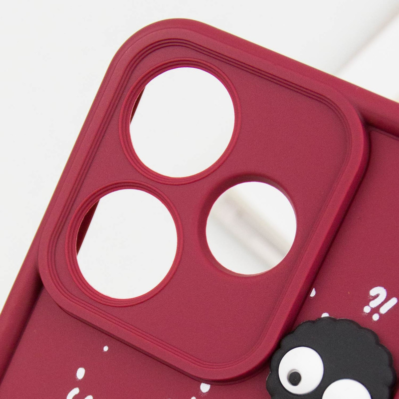 Купить Чехол TPU Toys Case для Xiaomi Redmi 13 4G / Poco M6 4G (Red / Always Happy) на vchehle.ua