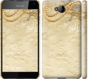 Чехол Кружевной орнамент для Nokia Lumia 650