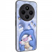 TPU+PC чохол Prisma Fluffie на Xiaomi Redmi 14C / Poco C75 (Shark)