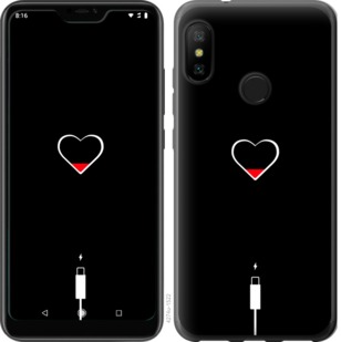 

Чехол Подзарядка сердца для Motorola One 721499