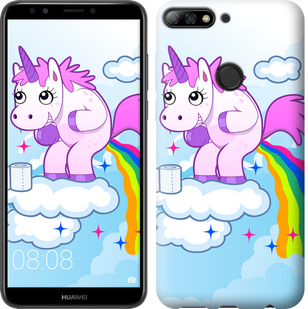 

Чехол Единорожка для Huawei Y7 Prime (2018) 669985