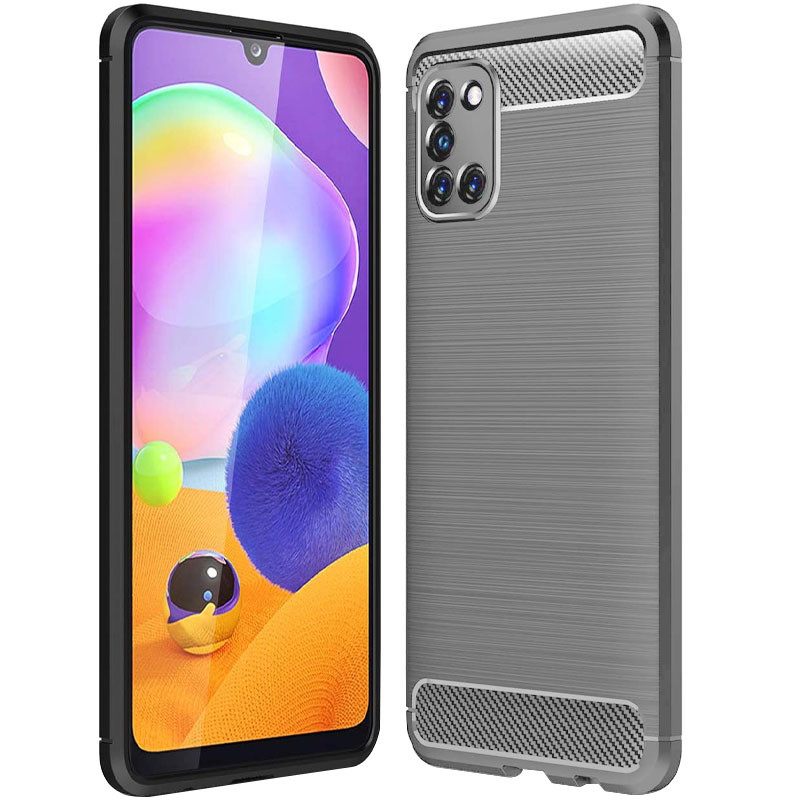 

TPU чохол Slim Series на Samsung Galaxy A31 (Сірий) 896988