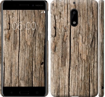 

Чехол Текстура дерева для Nokia 6 754127
