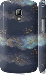 

Чохол Ночь золотые звезды для Samsung Galaxy S Duos s7562 1405883