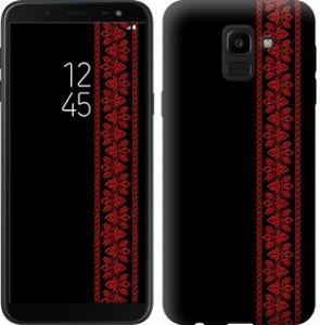 Чехол Вышиванка 53 для Samsung Galaxy J6 2018