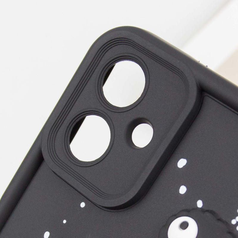 Купить Чехол TPU Toys Case для Samsung Galaxy A06 (Black / Always Happy) на vchehle.ua