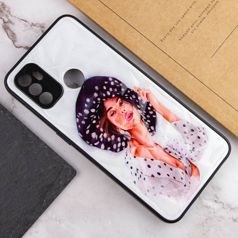 Купити TPU+PC чохол Prisma Ladies на Oppo A53 / A32 / A33 (Girl in a hat) на vchehle.ua