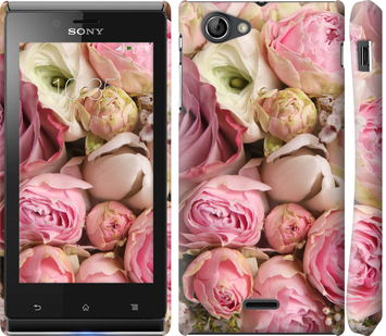 

Чехол Розы v2 для Sony Xperia J ST26i 251694