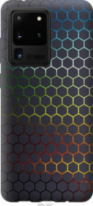 Чехол Переливающиеся соты для Samsung Galaxy S20 Ultra