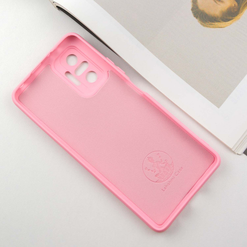 Фото Чохол Silicone Cover Lakshmi Full Camera (A) на Xiaomi Redmi Note 10 Pro / 10 Pro Max (Рожевий / Pink) в маназині vchehle.ua