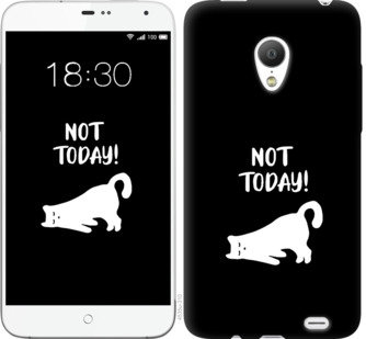 

Чехол Уставший кот для Meizu MX3 874367
