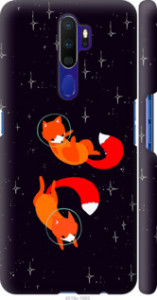 Чехол Лисички в космосе для Oppo A5 2020