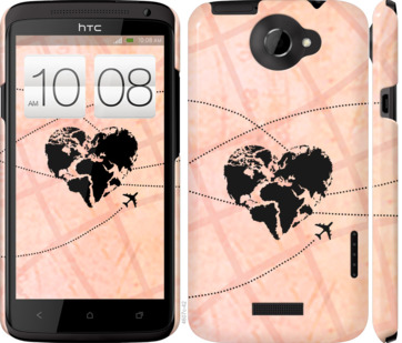 

Чехол Путешествуй для HTC One X+ 794768