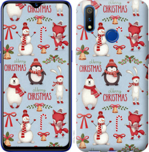 

Чехол Рождественский для Realme 3 Pro 922811