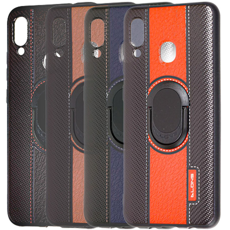 TPU+PC чехол DLONS NY с держателем-подставкой для Samsung Galaxy A20 / A30