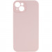 Чохол Silicone Case Full Camera Protective (AA) NO LOGO на Apple iPhone 14 (6.1") (Рожевий / Pink Sand)
