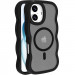 Чохол TPU+PC Undine with Magnetic Safe на Apple iPhone 16 (6.1") (Black)