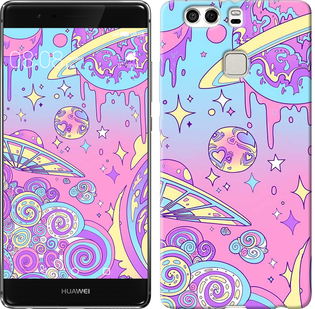 

Чехол Розовая галактика для Huawei P9 Plus 633544