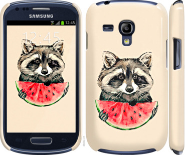

Чехол Енотик с арбузом для Samsung Galaxy S3 mini 799539