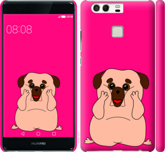 

Чохол Веселий мопс на Huawei P9 928568