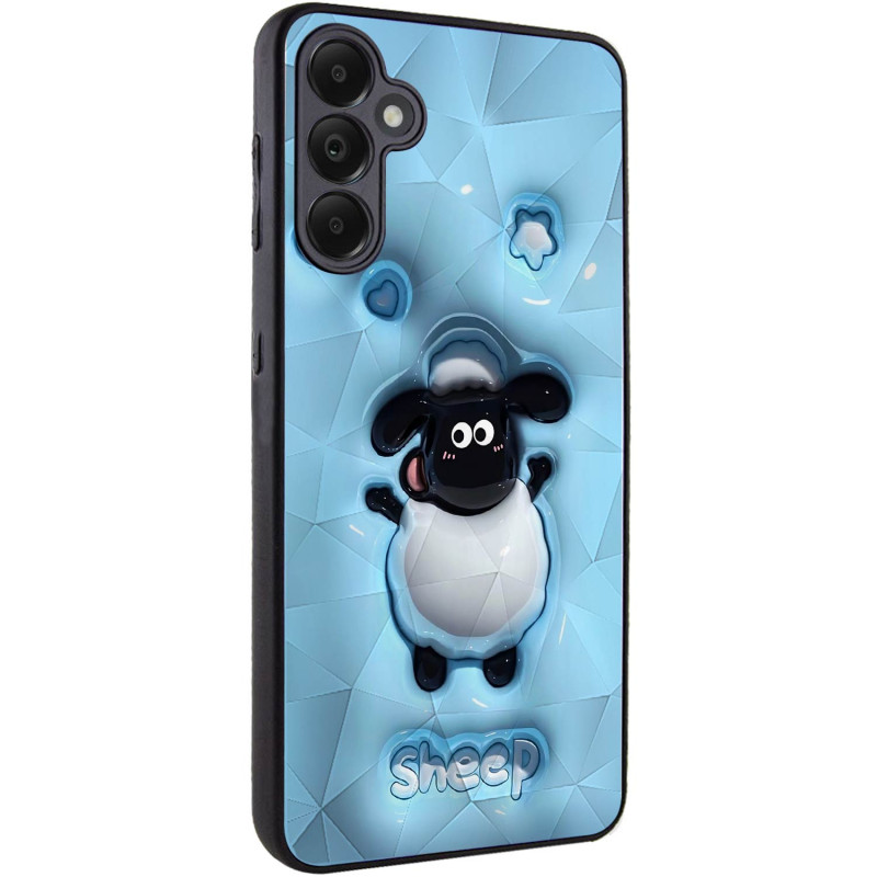 TPU+PC чохол Prisma Fluffie на Samsung Galaxy A36 5G (Sheep)