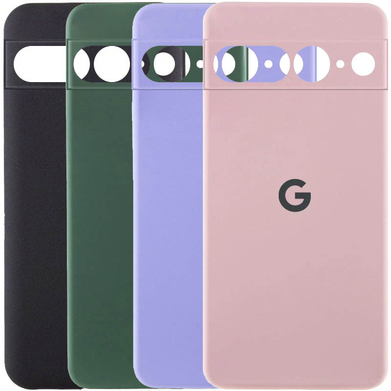 Чохол Silicone Cover Lakshmi Full Camera (AAA) with Logo на Google Pixel 7 Pro