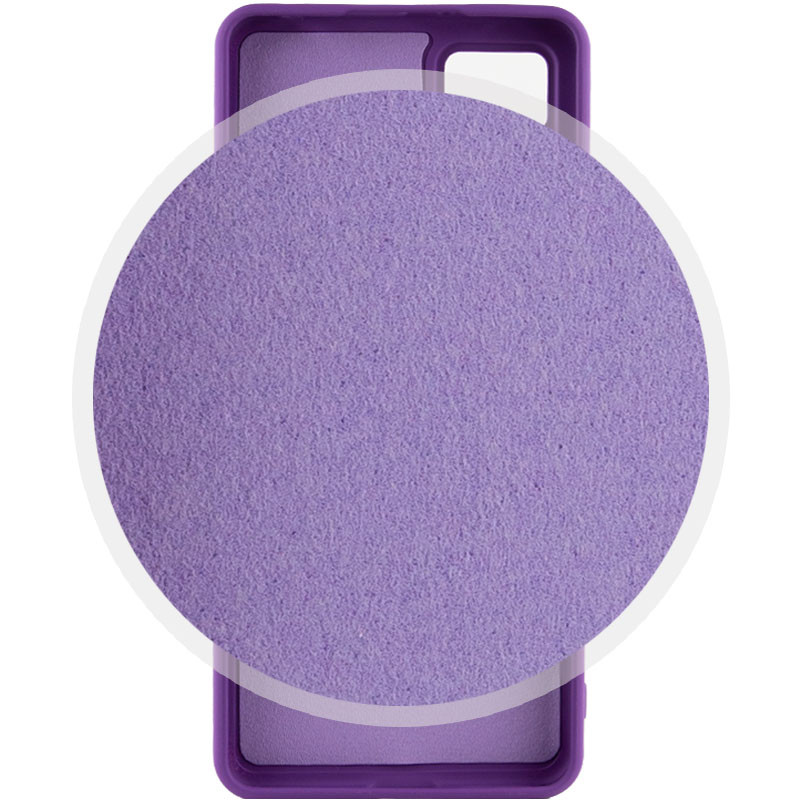 Фото Чохол Silicone Cover Lakshmi Full Camera (A) на Xiaomi Redmi Note 11 Pro 4G/5G / 12 Pro 4G (Фіолетовий / Purple) в маназині vchehle.ua