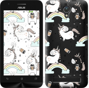 

Чехол Единорог и кофе для Asus ZenFone C ZC451CG 841160