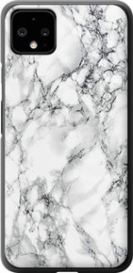 Чехол Мрамор белый для Google Pixel 4 XL