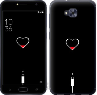 

Чохол Подзарядка сердца для Asus ZENFONE 4 SELFIE / ZD553KL 721532