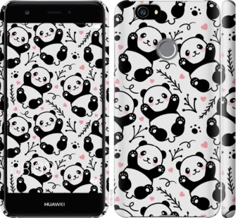 Чехол Панды для Huawei Nova