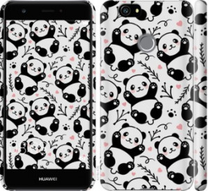 Чехол Панды для Huawei Nova