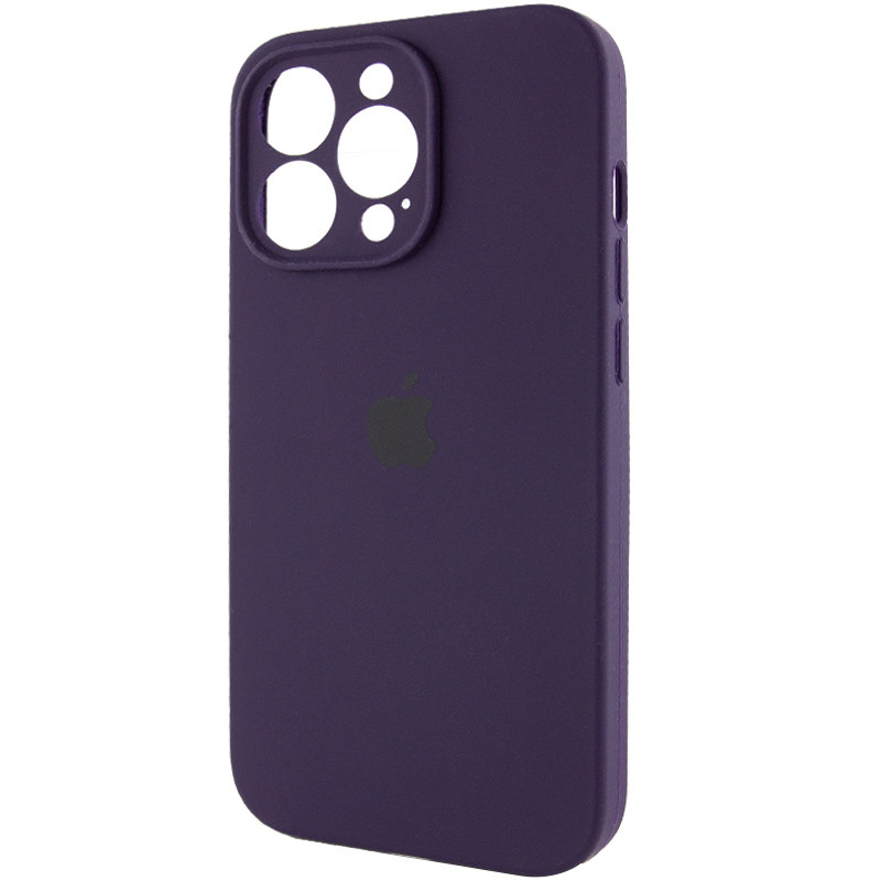 Фото Чехол Silicone Case Full Camera Protective (AA) для Apple iPhone 15 Pro (6.1") (Фиолетовый / Elderberry) в магазине vchehle.ua