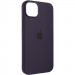 Купить Чехол Silicone case (AAA) full with Magnetic Safe для Apple iPhone 14 Pro (6.1") (Фиолетовый / Elderberry) на vchehle.ua