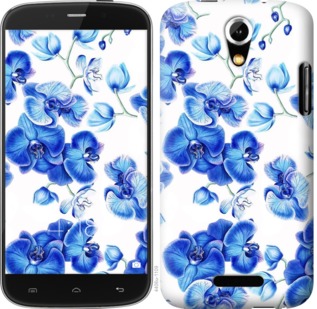 

Чохол Блакитні орхідеї на Doogee Y100X 725469