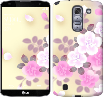 

Чехол Японские цветы для LG G Pro 2 D838 189360