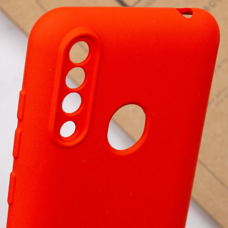 Купить Чехол Silicone Cover My Color Full Camera (A) для ZTE Blade A7 Fingerprint (2020) (Красный / Red) на vchehle.ua