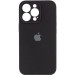 Чехол Silicone Case Full Camera Protective (AA) для Apple iPhone 14 Pro Max (6.7") (Черный / Black)
